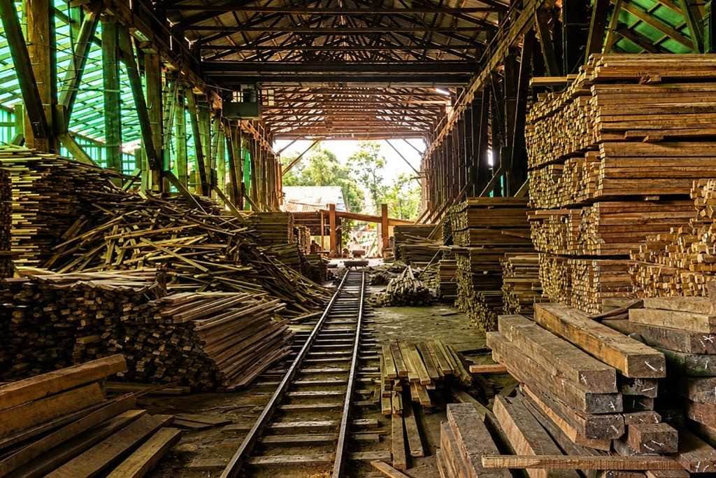 Historic Chatham Saw Mill in Port Blair representing the timber and forestry heritage of Andaman