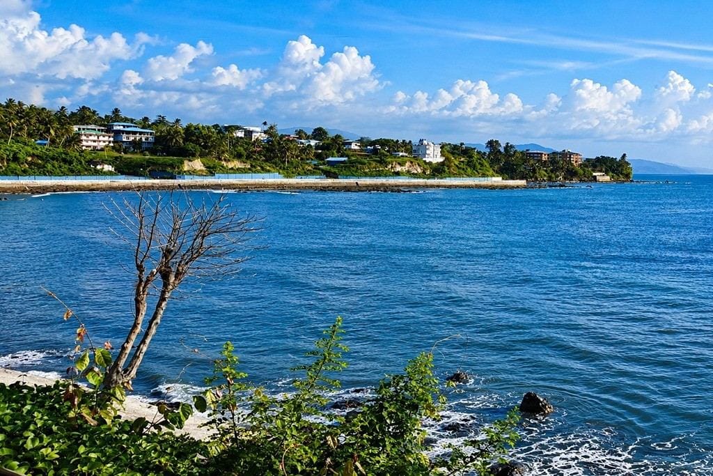 Corbyn’s Cove Beach in Port Blair, a scenic coastal tourism attraction in Andaman