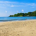 Corbyn’s Cove Beach in Port Blair, a popular beach for families and couples in Andaman