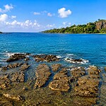 Corbyn’s Cove Beach in Port Blair, a popular beach for families and couples in Andaman