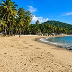 Corbyn’s Cove Beach in Port Blair, a scenic beach destination in Andaman