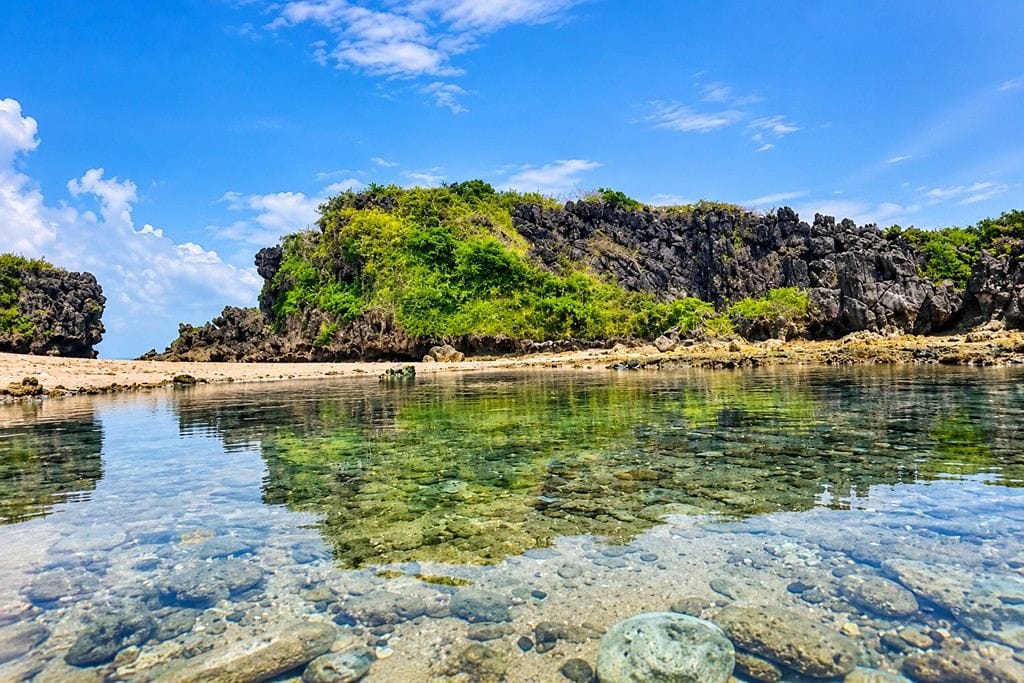 Natural surroundings and local island landscape of Hutbay in Little Andaman