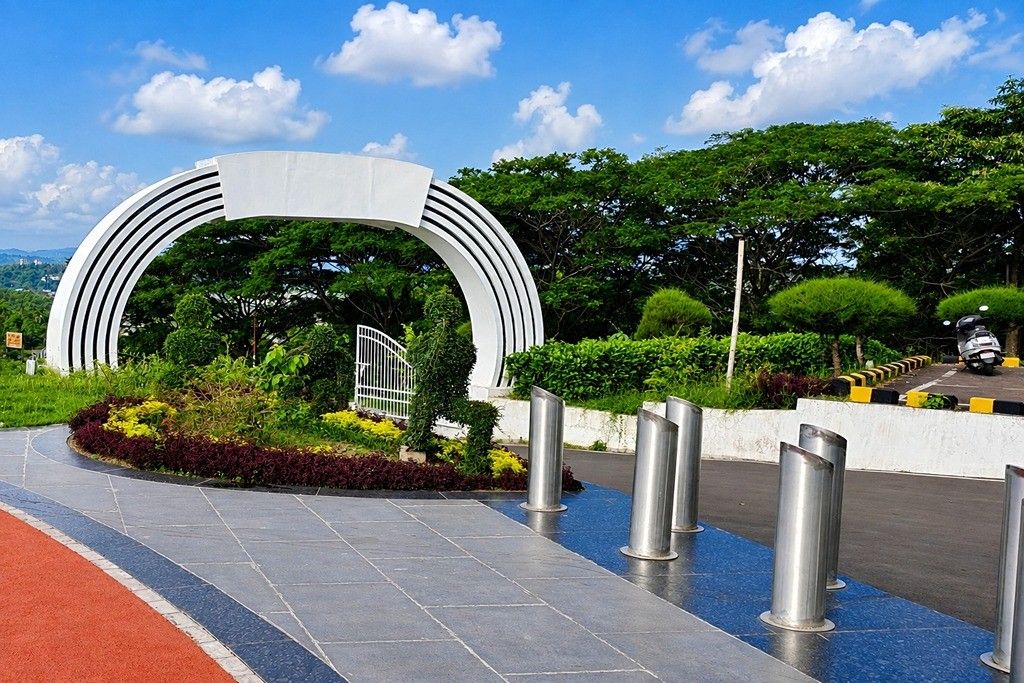 Joggers Park in Port Blair with scenic views and greenery in the Andaman Islands
