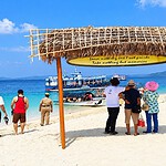 Jolly Buoy Island in Andaman with clear water and marine sightseeing surroundings