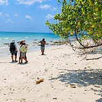 Kalapathar Beach on Swaraj Dweep showing a scenic coastline and tropical landscape in Andaman