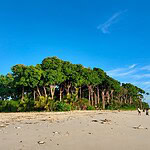 Laxmanpur Beach on Shaheed Dweep, a scenic romantic destination for couples in Andaman