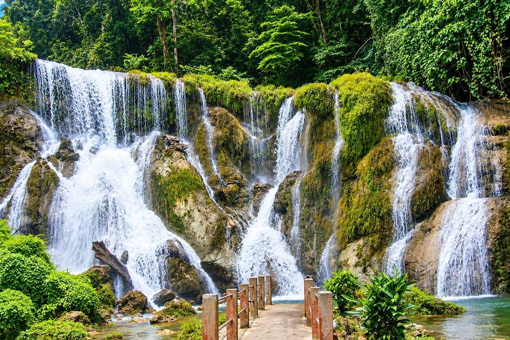 Hutbay in Little Andaman surrounded by tropical coastal scenery and natural island landscape