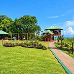Mount Manipur National Park near Port Blair surrounded by tropical forest and hills