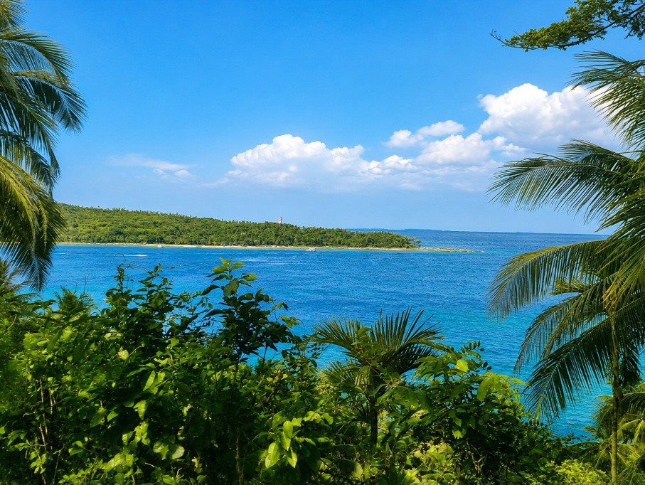 North Bay Island near Port Blair, a popular marine tourism attraction in Andaman