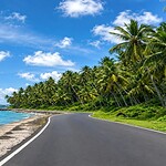 North Bay Island near Port Blair, a popular tourist place for water activities in Andaman