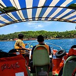 Ross Island near Port Blair, a heritage tourist destination in the Andaman Islands