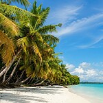 Vijay Nagar Beach on Swaraj Dweep, a scenic nature attraction in the Andaman Islands