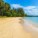 Wandoor Beach in South Andaman, one of the scenic places to visit near Port Blair