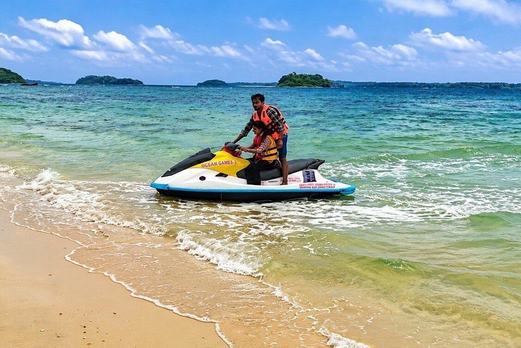 Wandoor Beach in South Andaman, a peaceful coastal getaway near Port Blair
