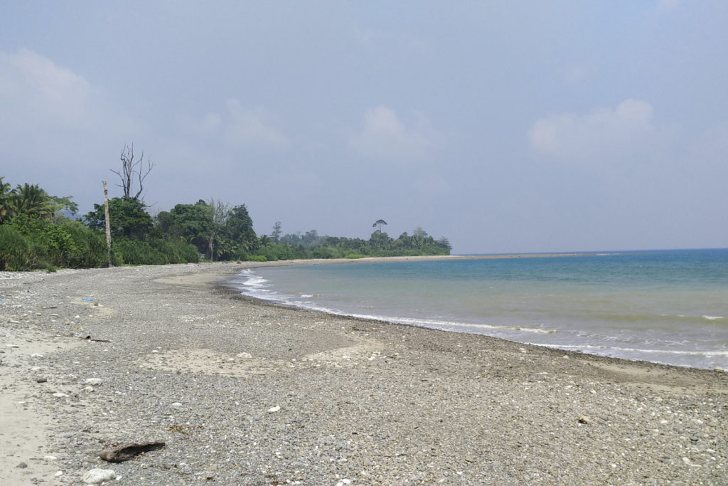 Amkunj Beach at Rangat, Middle Andaman