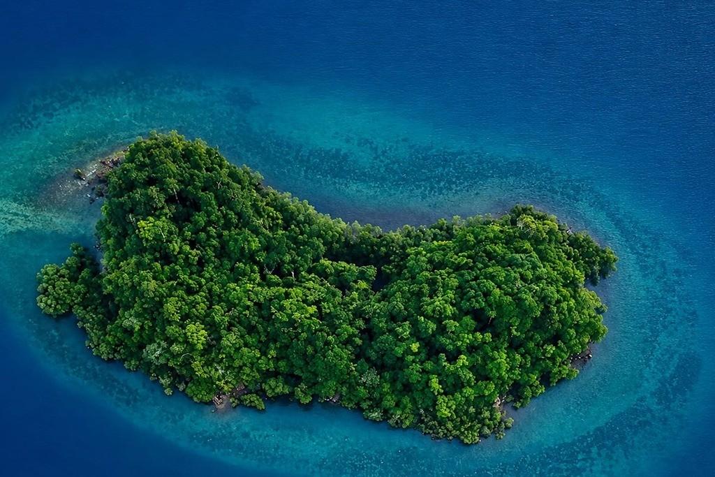 Avis Island, a scenic island destination in the Andaman Islands