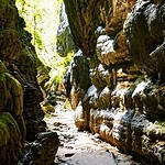 Baratang Limestone Cave showcasing natural rock formations in Andaman