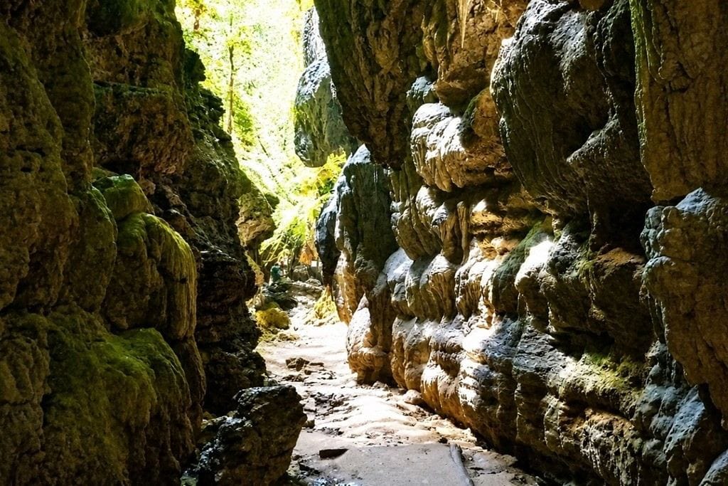 Baratang Limestone Cave showcasing natural rock formations in Andaman