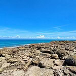 Scenic coastal view of Kalipur Beach near Diglipur with tropical island surroundings