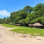 Ramnagar Beach near Diglipur displaying a peaceful stretch of North Andaman coastline