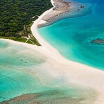 Ross and Smith Islands near Diglipur surrounded by turquoise sea and tropical island scenery