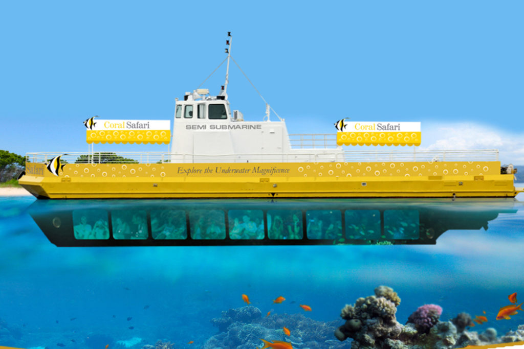 Coral Safari Semi Submarine Boat Ride
