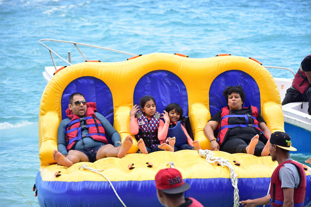 Sofa Ride at Elephanta Beach, Havelock in the Andaman Islands