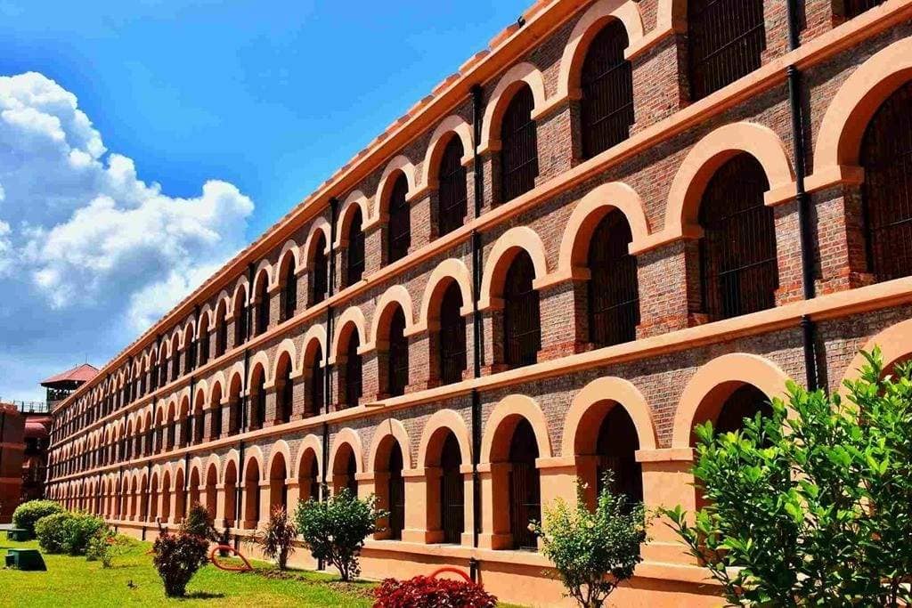 Cellular Jail Port Blair sightseeing included in a 4 Nights 5 Days Andaman Package Without Flight