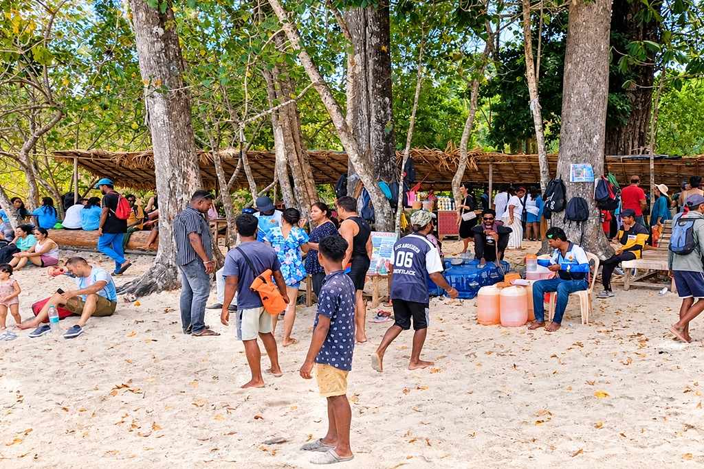 Elephant Beach on Havelock Island featured in an Andaman Weekend Trip
