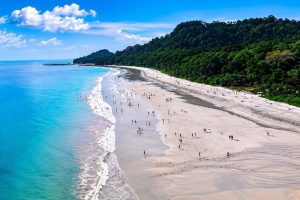 Radhanagar Beach on Havelock Island featured in a 3 Nights 4 Days Andaman Package