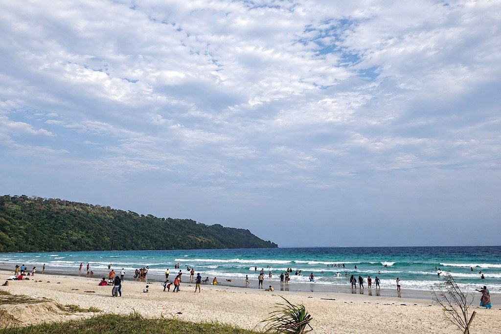 Radhanagar Beach Havelock included in a 4 Nights 5 Days Andaman Package Without Flight