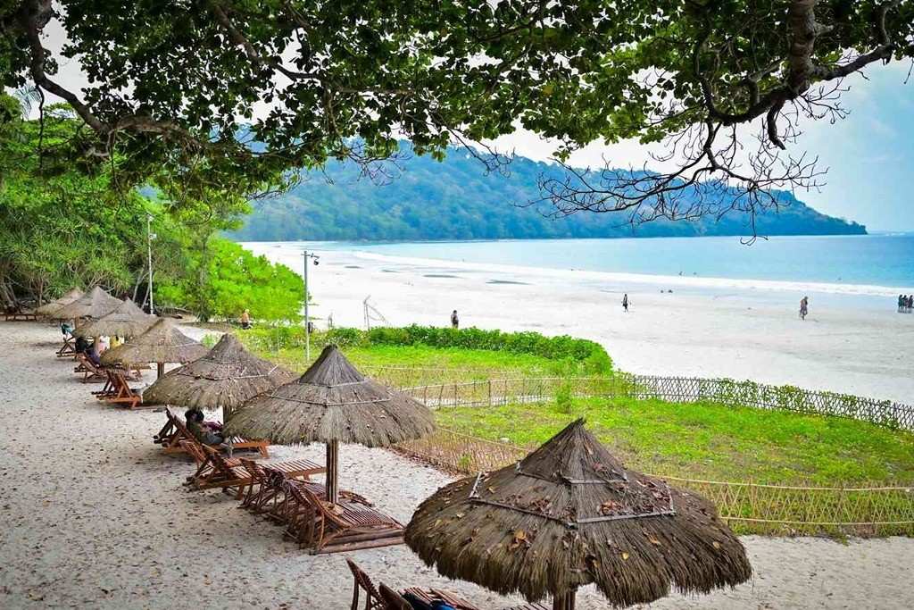Radhanagar Beach on Havelock Island featured in a 5 Nights 6 Days Andaman Holiday Package
