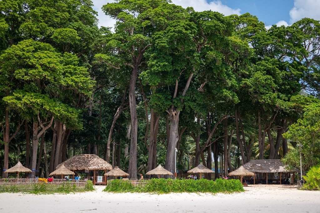 Radhanagar Beach on Havelock Island featured in an Andaman Weekend Trip