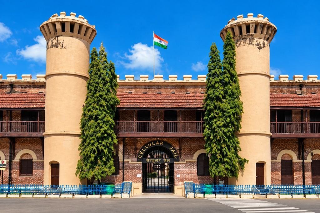 Cellular Jail Port Blair sightseeing during a 5 Nights 6 Days Andaman Island package