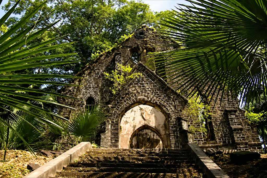 Ross Island Port Blair sightseeing during a 5 Nights 6 Days Andaman Island package