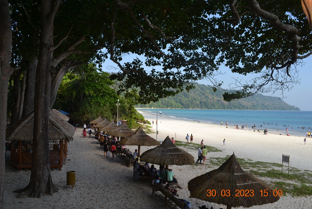Radhanagar Beach at Havelock Island at Andaman
