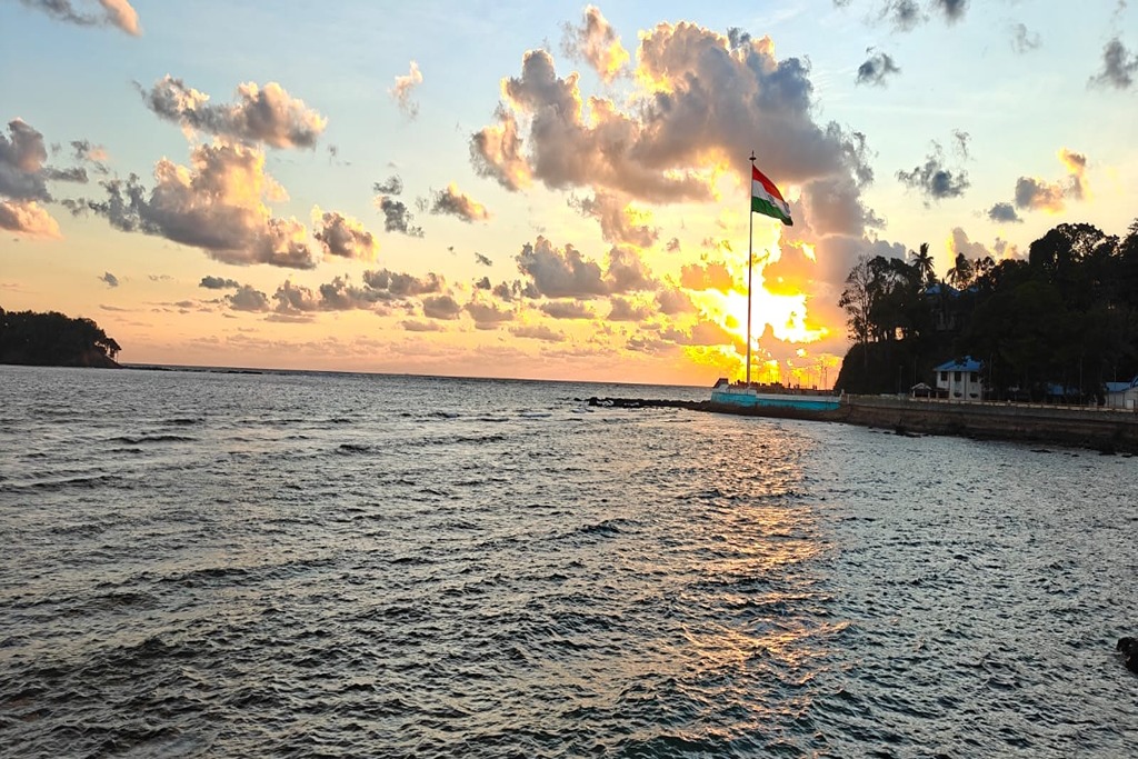 Flag Point Port Blair Andaman Nicobar Islands