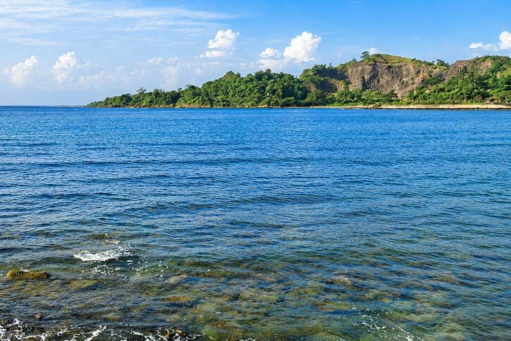Corbyn’s Cove Beach Port Blair sightseeing during a 6 Nights 7 Days Andaman Island package
