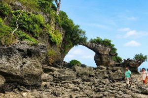 Natural Rock Formation on Neil Island featured in a 5 Nights 6 Days Andaman Nicobar Island Package