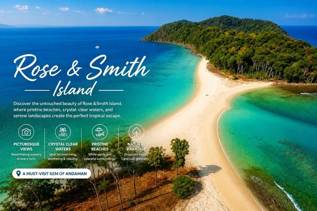 Ross and Smith Islands Diglipur on 8N/9D Andaman And Nicobar Islands Packages