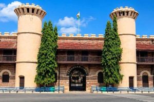 Historic Cellular Jail in Port Blair, a key sightseeing attraction included in an Andaman honeymoon package