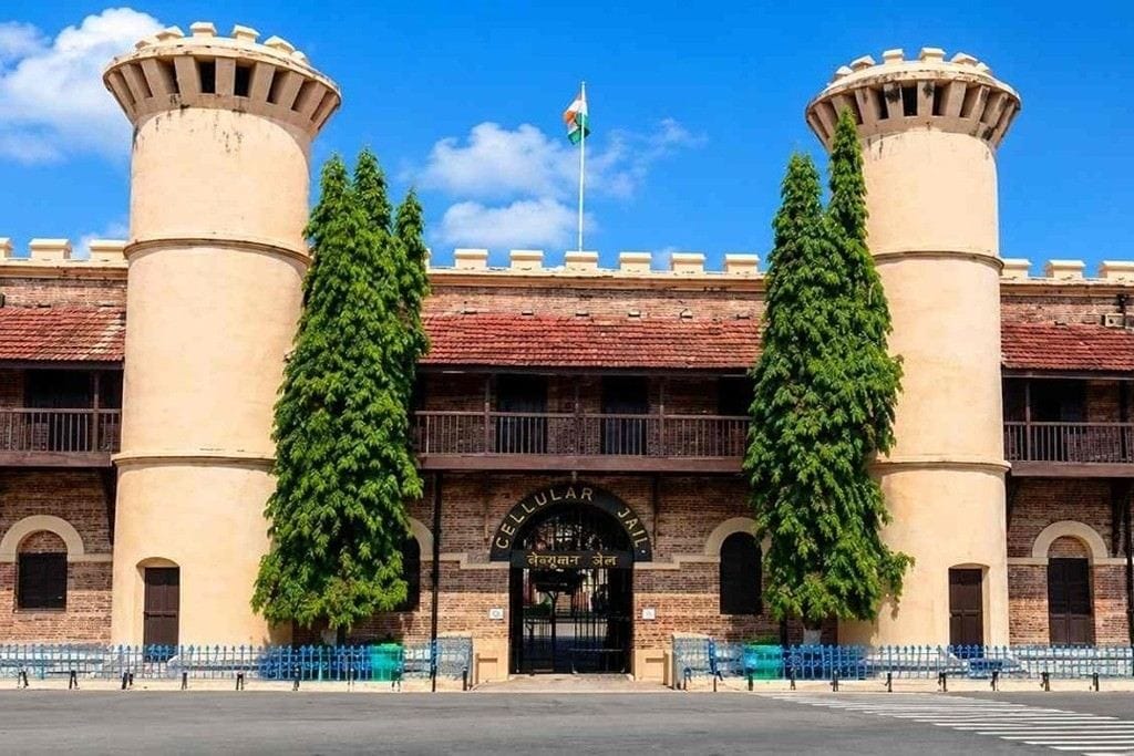 Historic Cellular Jail in Port Blair, a key sightseeing attraction included in an Andaman honeymoon package