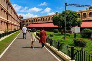 Historic Cellular Jail in Port Blair, a significant heritage attraction included in an Andaman Nicobar couple trip