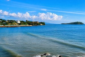 Corbyn's Cove Beach in Port Blair with tropical coastal surroundings, a scenic stop on a 4 nights 5 days Andaman honeymoon trip