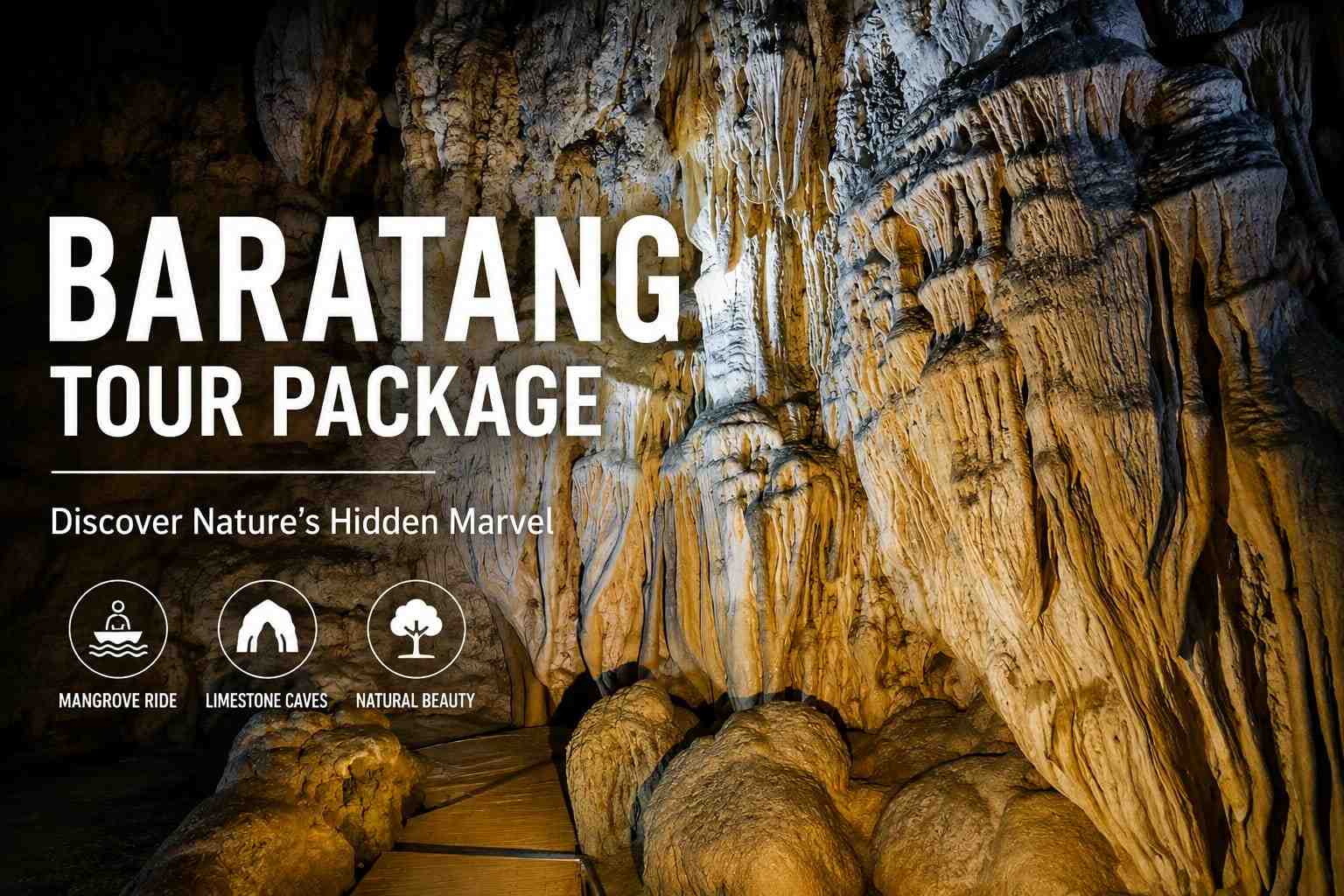 Explore Baratang Island caves and mangrove rides with Andaman Ocean Tours.