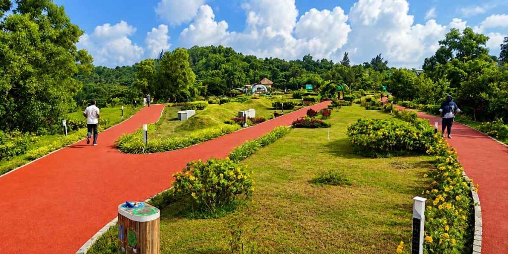 Joggers Park at Sri Vijaya Puram (Port Blair), Andaman & Nicobar Islands, featured in Andaman Family Tour Package from Chennai.