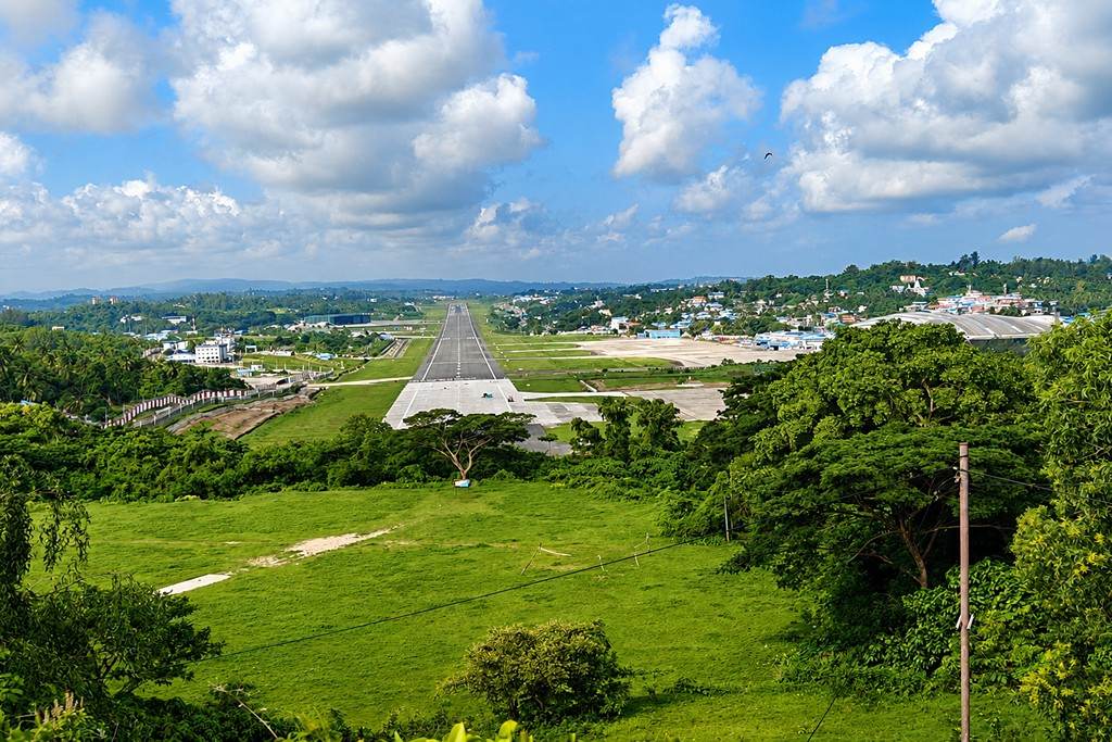 Scenic Jogger’s Park in Port Blair featured in a Budget Andaman Family Package