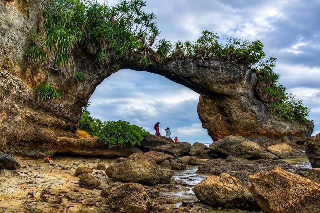 Natural Rock Formation Howrah Bridge Neil Island, Andaman