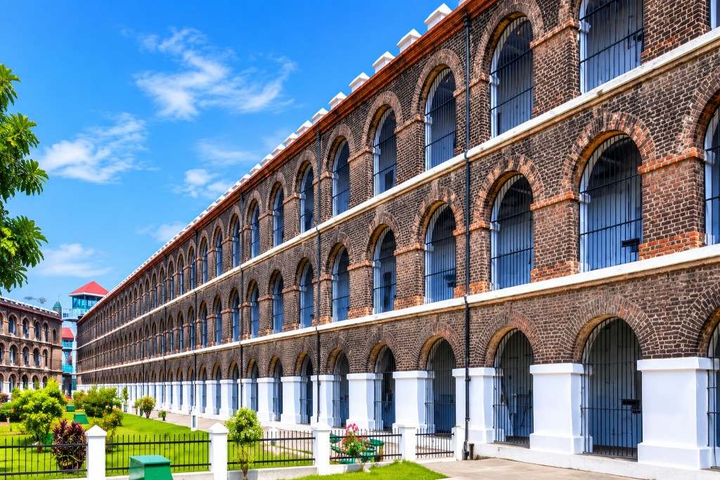 Cellular Jail in Port Blair, a historic attraction covered in Andaman Family Packages From Chennai
