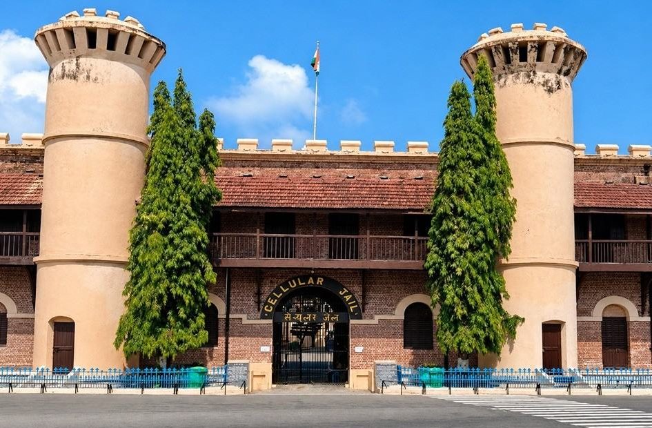 Historic Cellular Jail in Port Blair, Andaman Islands, visited during an Andaman holiday package from Mumbai